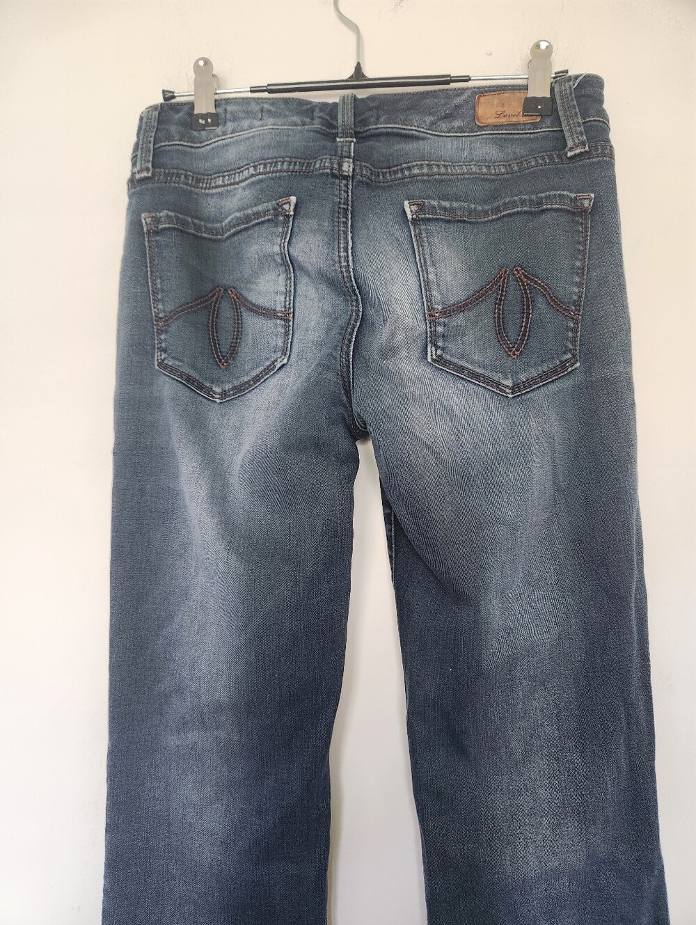 Level 99 Chloe Boot Cut Jeans Low Rise Back Of Hems Frayed Anthropologie 27 - Picture 6 of 15
